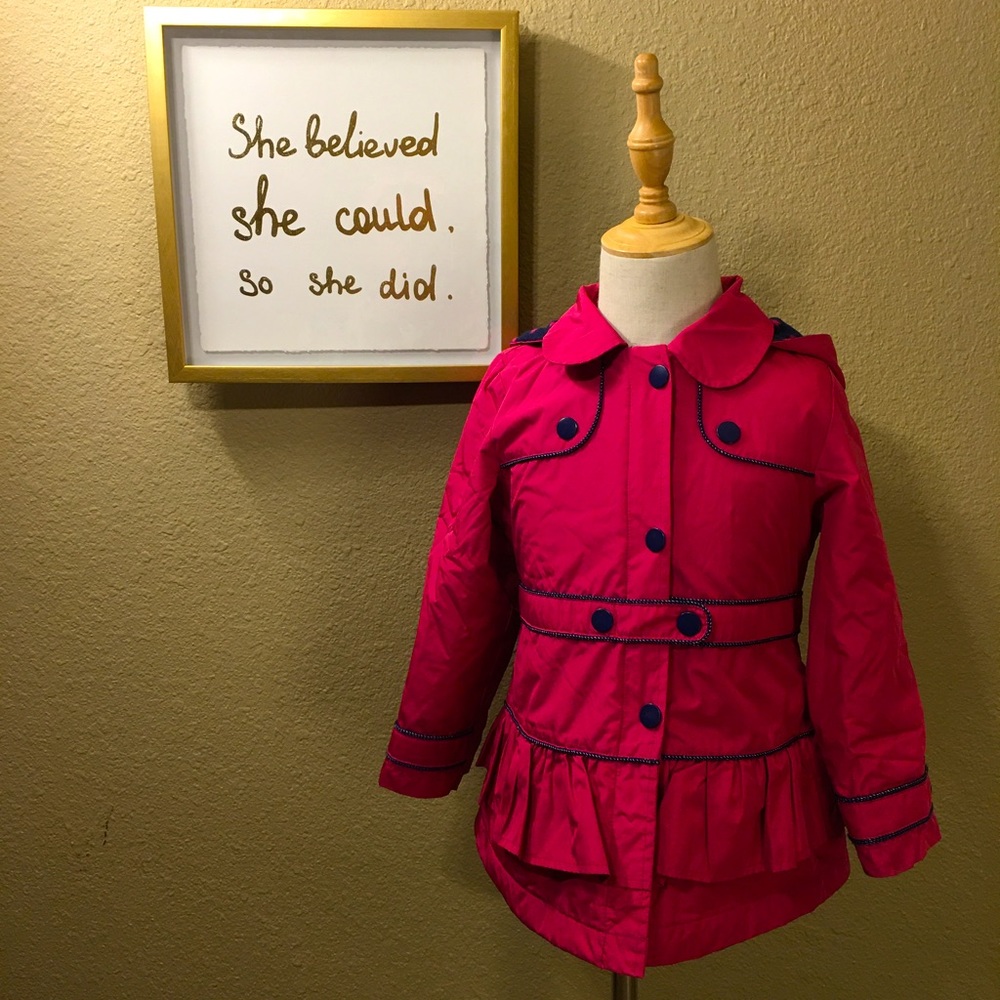 LONDON FOG jacket. Size 4T. So cute with plenty of detail.
